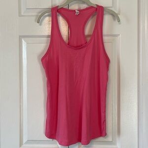 Ideal T Pink Racerback Tank Top